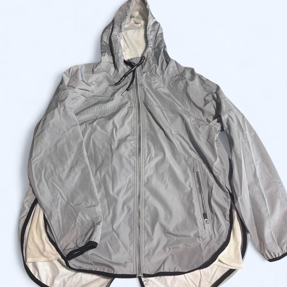 Calvin-klein Women's Grey and Blue Jacket